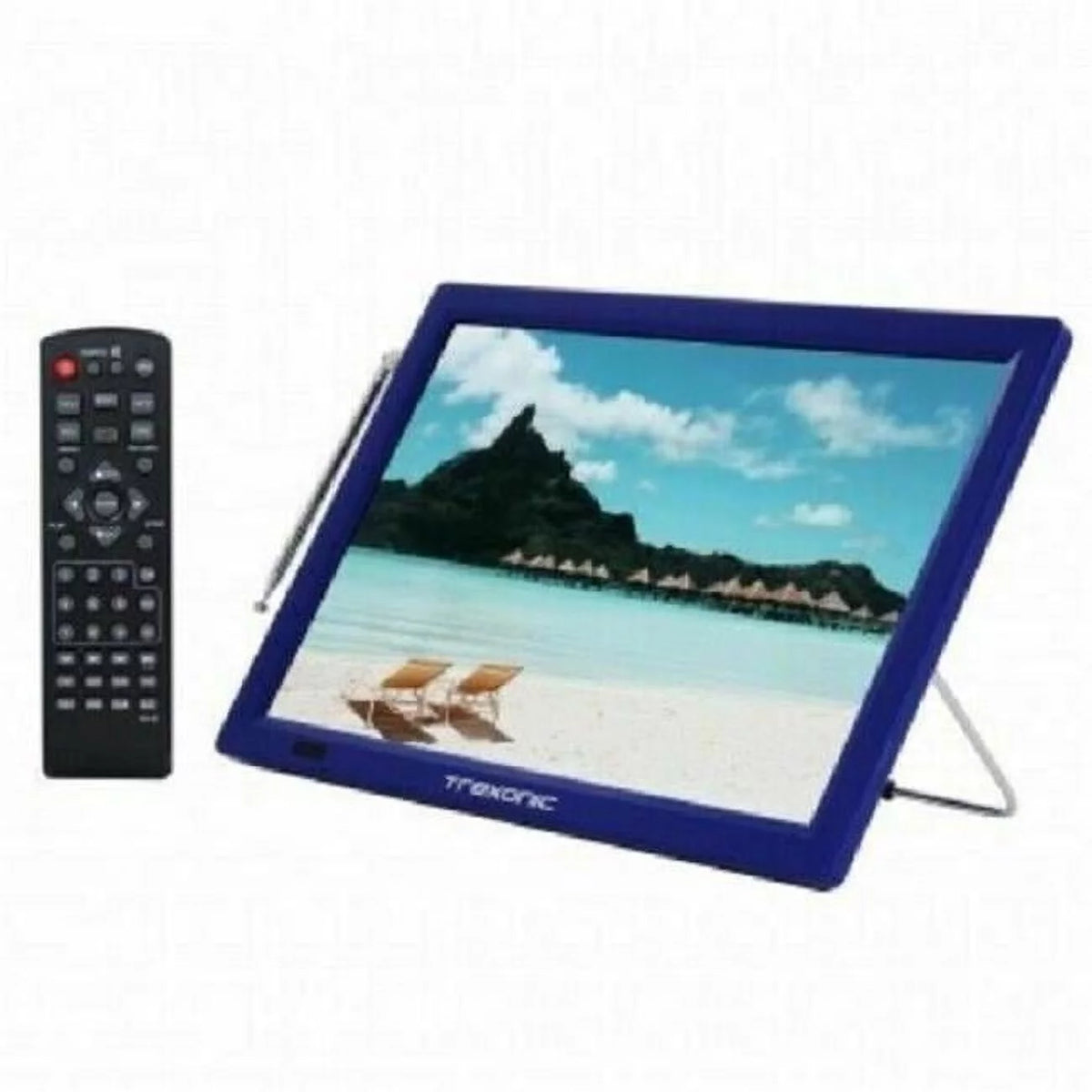 14 in. Portable Rechargeable LED TV with HDMI N496