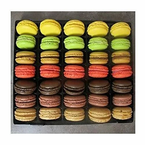 35 Pieces 6 Flavors French Macarons Assortment R55918