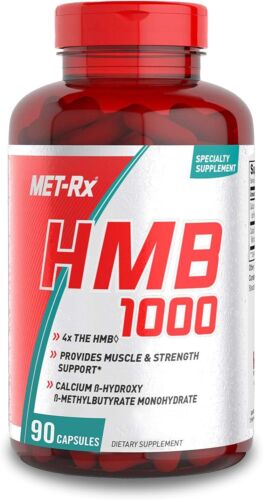 Capsulas De Suplemento Dietetico Hmb 1000, 90 Unidades Q72344
