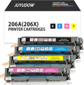 Black Cyan Yellow Magenta Toner Cartridge 4 Packs U626457