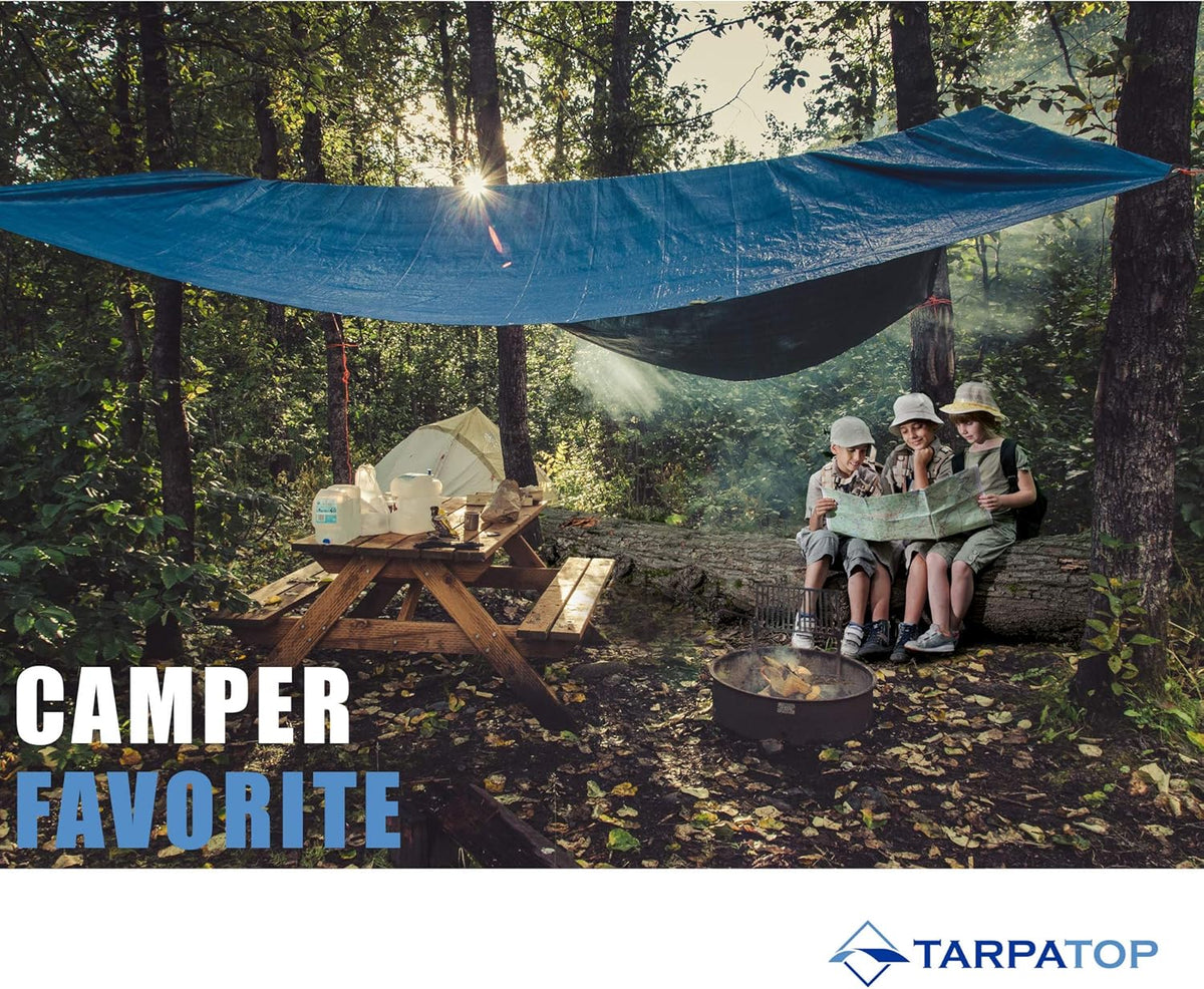 30X40 Waterproof Multi-Purpose Poly Tarp Blue A194