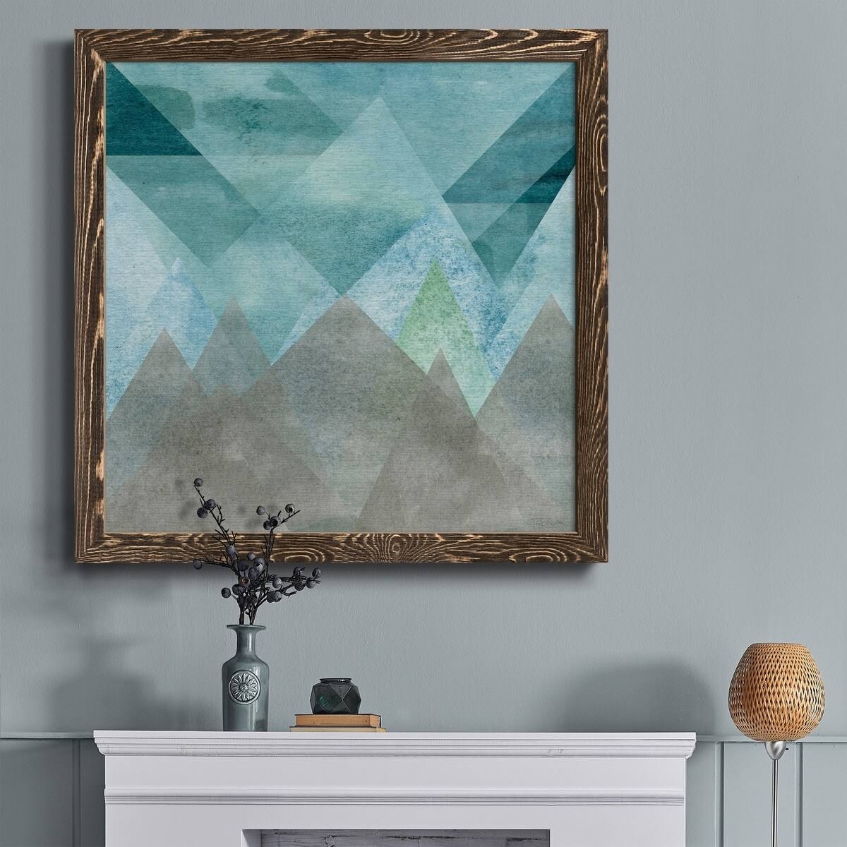 Premium Framed Canvas - 17x17 - Grey J113
