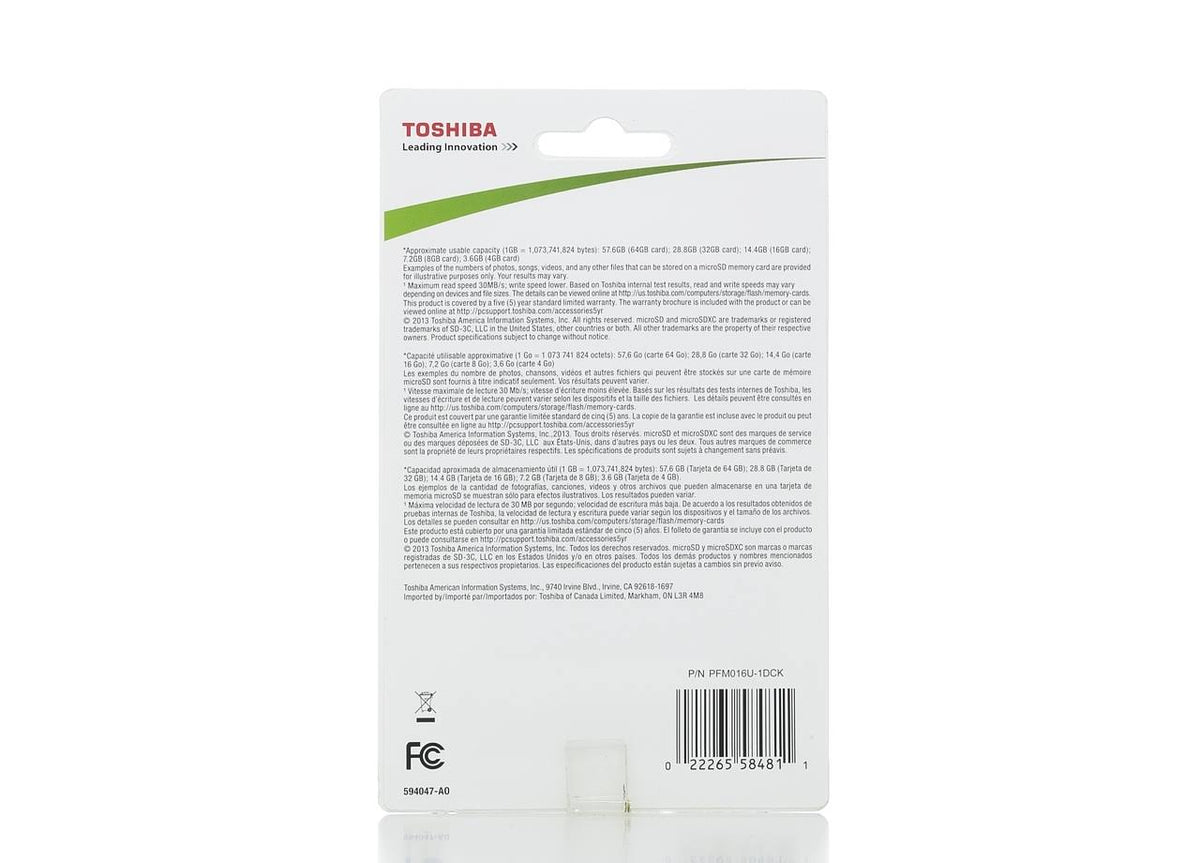 16 GB microSDHC UHS-I Memory Card E5039