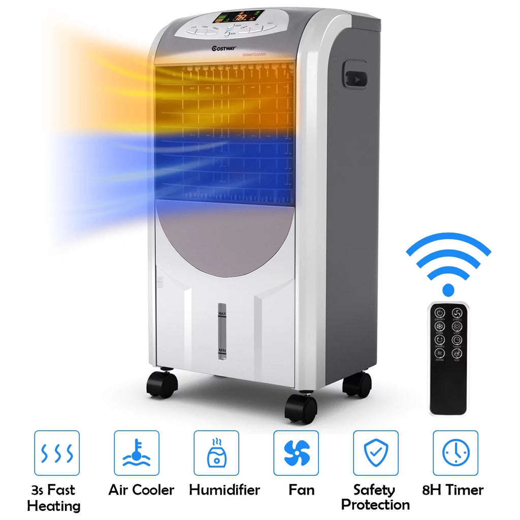 Portable Air Cooler Fan & Heater Humidifier with Remote Control I691