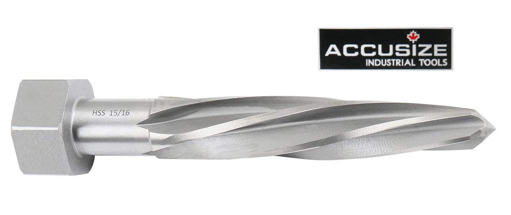 15/16 inch Hss Spiral Flutes Bridge Reamer, Pack of 2 O195757