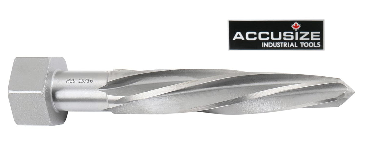 15/16 inch Hss Spiral Flutes Bridge Reamer, Pack of 2 O195757