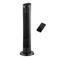 Black 4 Speed Digital Oscillating Tower Fan O237673