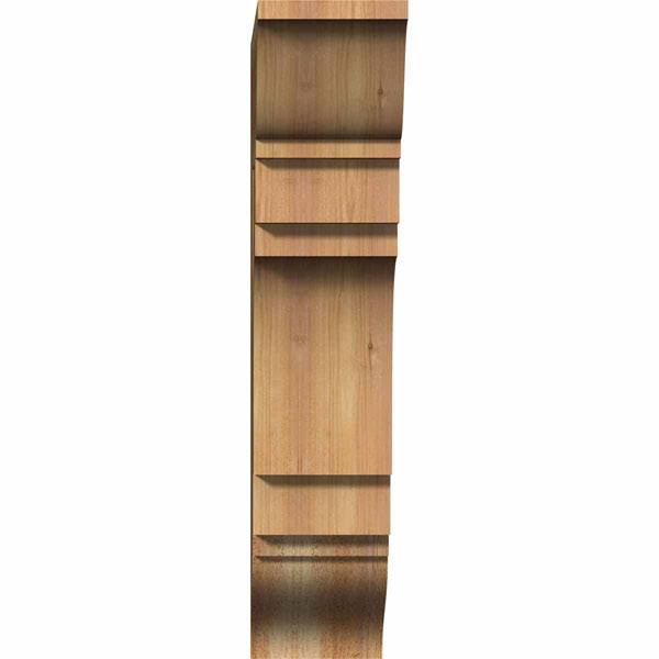 Western Red Cedar Traditional Rough Sawn Bracket C853643