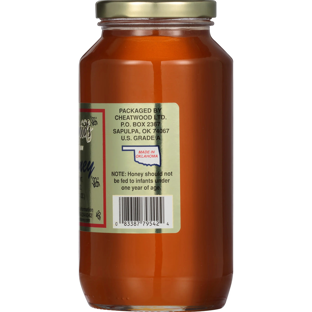 Pure Raw Honey 36 oz. Jar Y40532