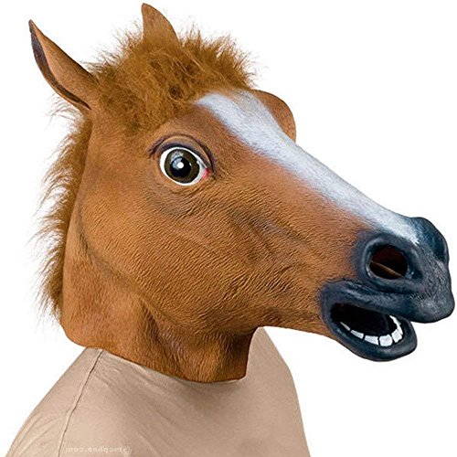 Latex Horse Mask I908