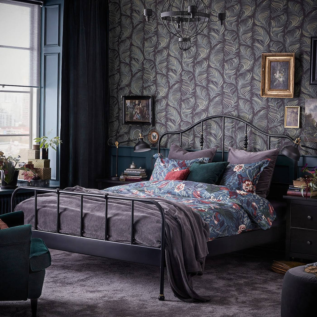 Black King Bed Frame Q7492