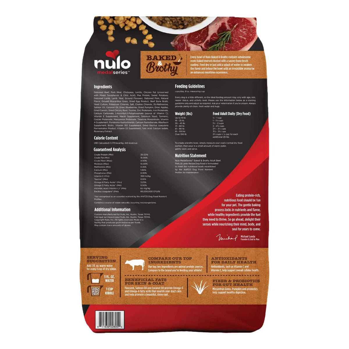 High-Protein Beef Adult Dry Dog Food S907