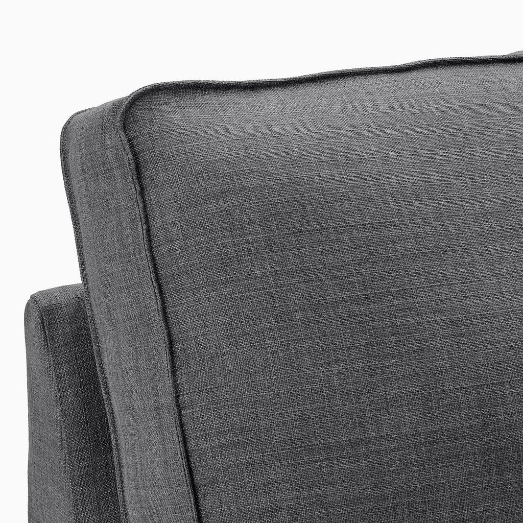 Kivik Chaise, Skiftebo Dark Gray, Width: 35 3/8 K450