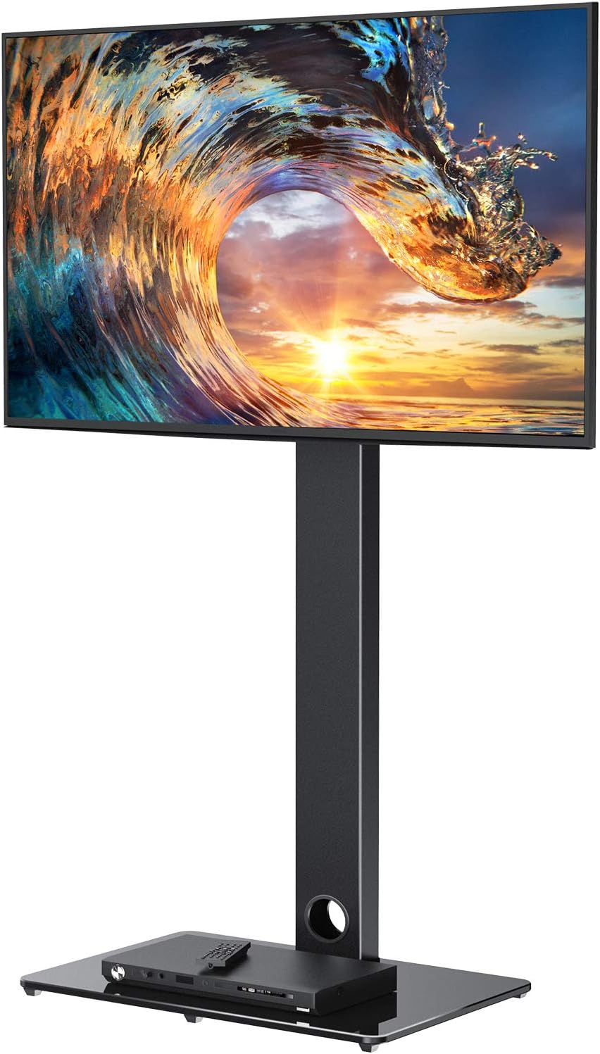 Universal Floor TV Stand with Swivel Mount, Height Adjustable, VESA 600x400mm I763