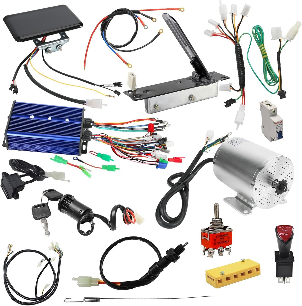 3000W 72V Brushless Electric Motor Kit with Speed Controller I6856