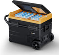 12 Volt Dual Zone Portable Refrigerator Freezer, 48 Quart (45L) Compressor, -4℉-68℉ S54857