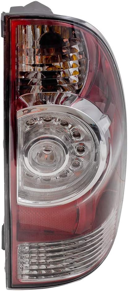Replacement Driver and Passenger Tail Lights with LED Center Lens for Tacoma Pickup Truck V34159