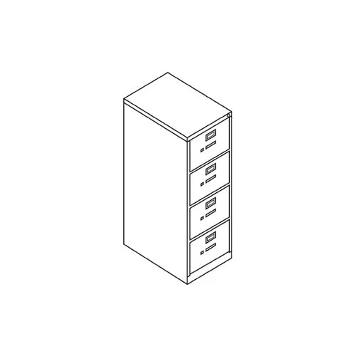 4 Drawer Vertical File Cabinet H511786