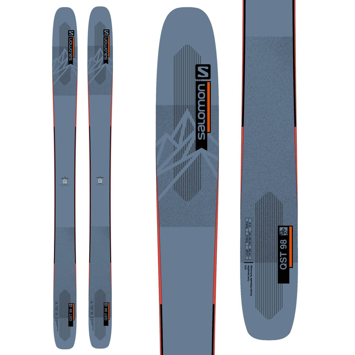 QST 98 Skis D9283