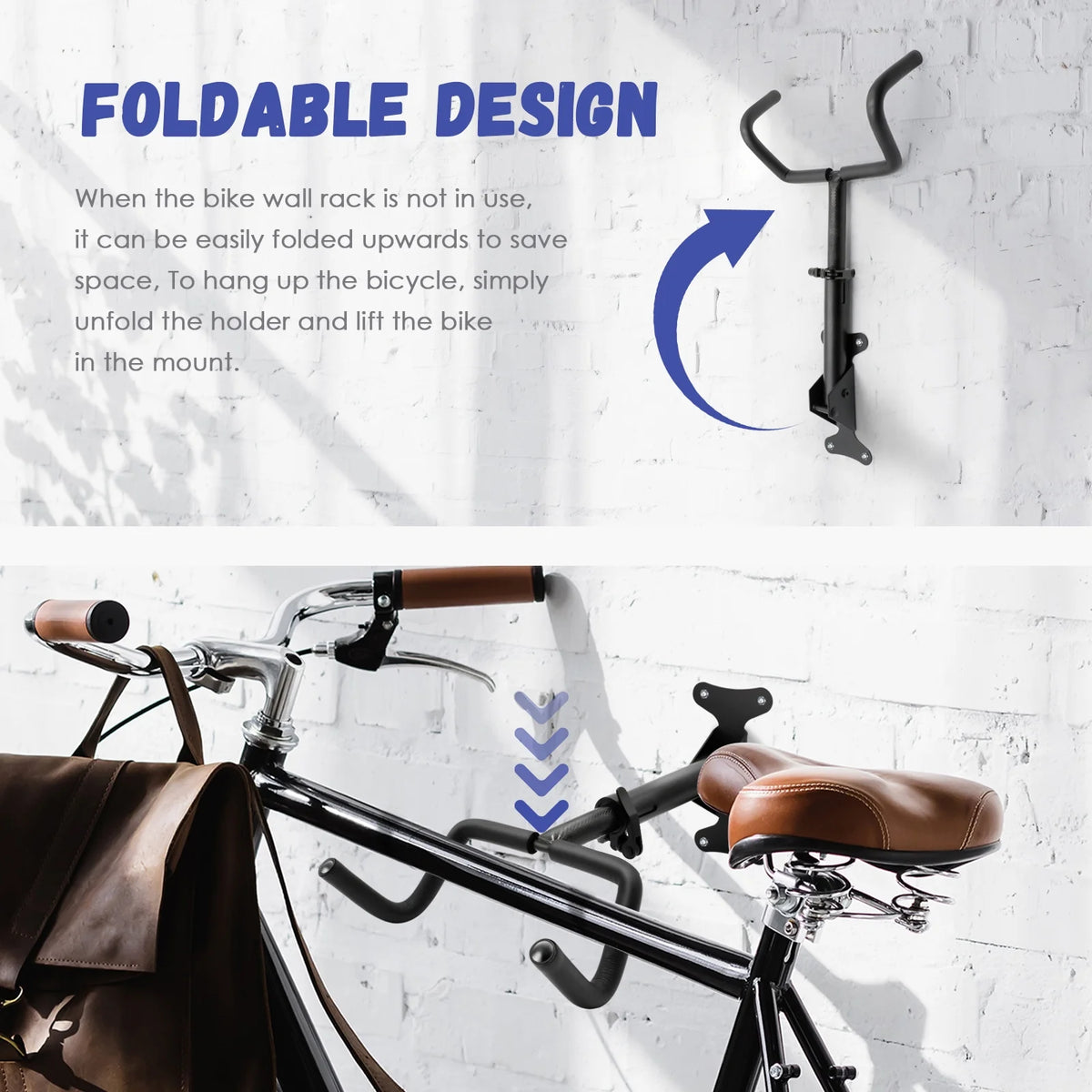 Bike Wall Mount Storage Rack Z118