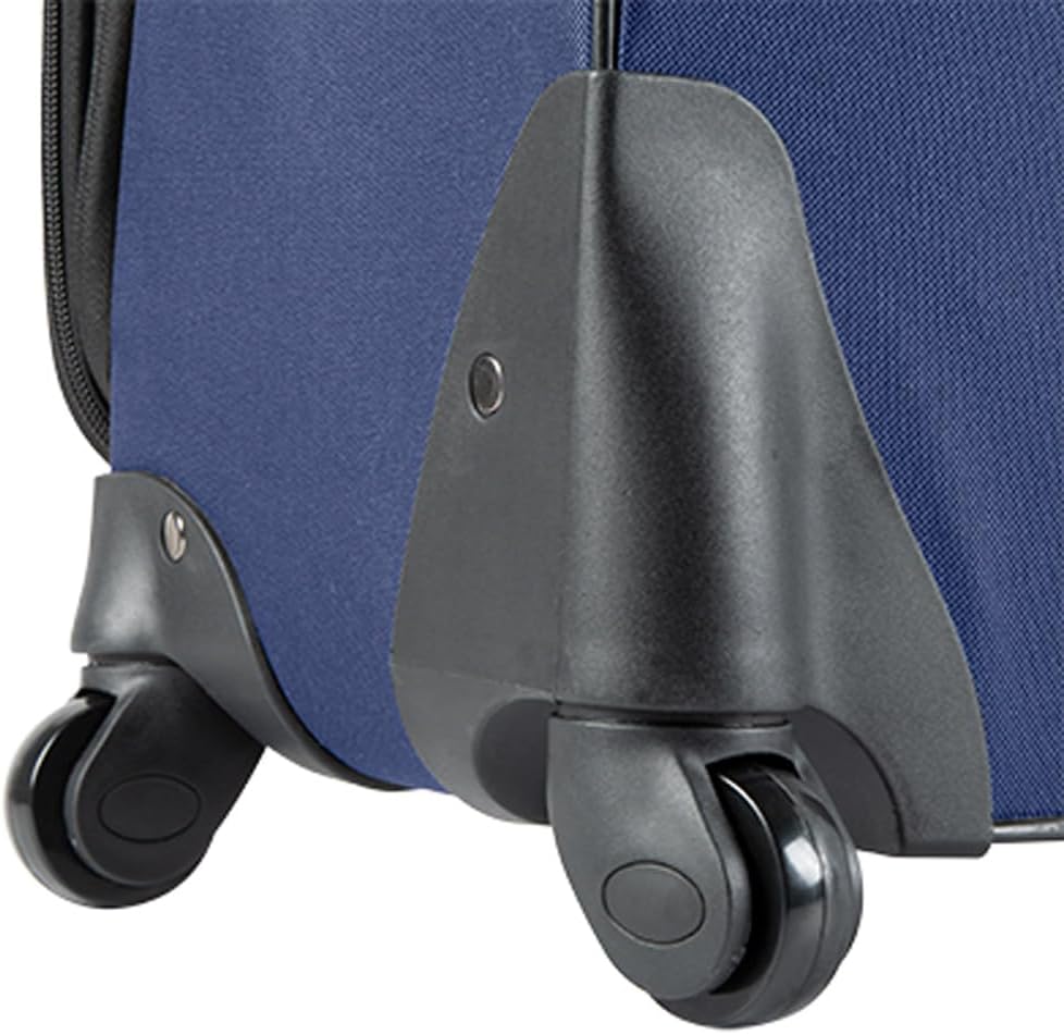 Softside Carry-On Luggage with Wheels, 20 inch, Surf Blue Q3300