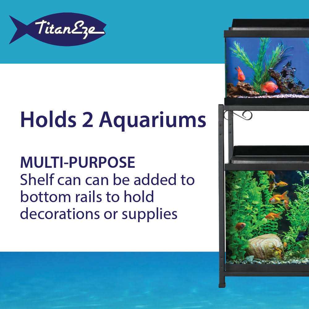 65 Gallon Double Aquarium Stand V402368