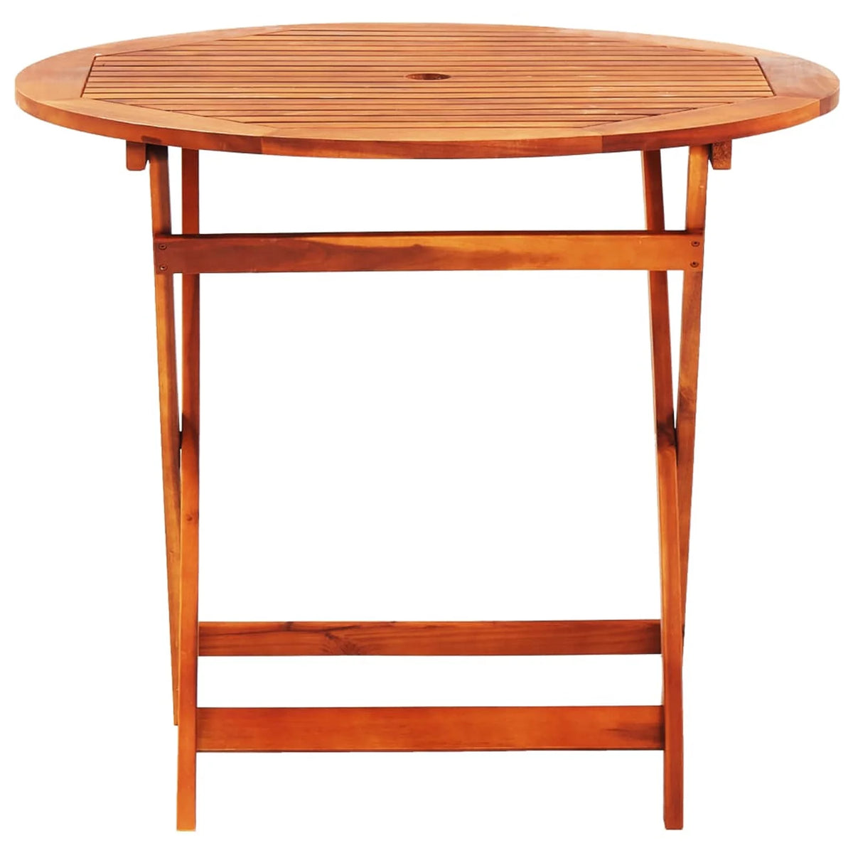 Folding Garden Table Solid Eucalyptus Wood D117542