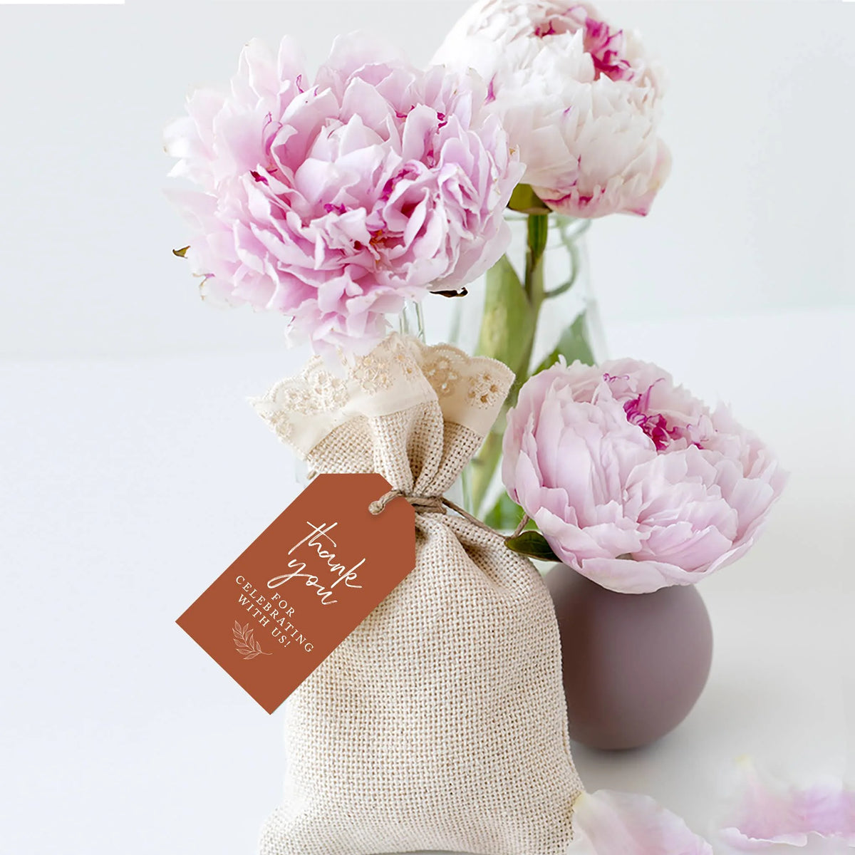 100-Pk Cardstock Gift Tags with Bakers Twine R497775