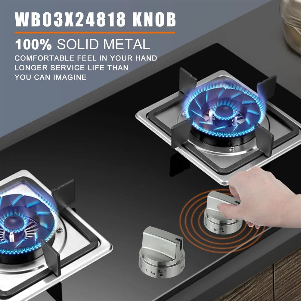 5 Pcs Gas Stove Knob X342