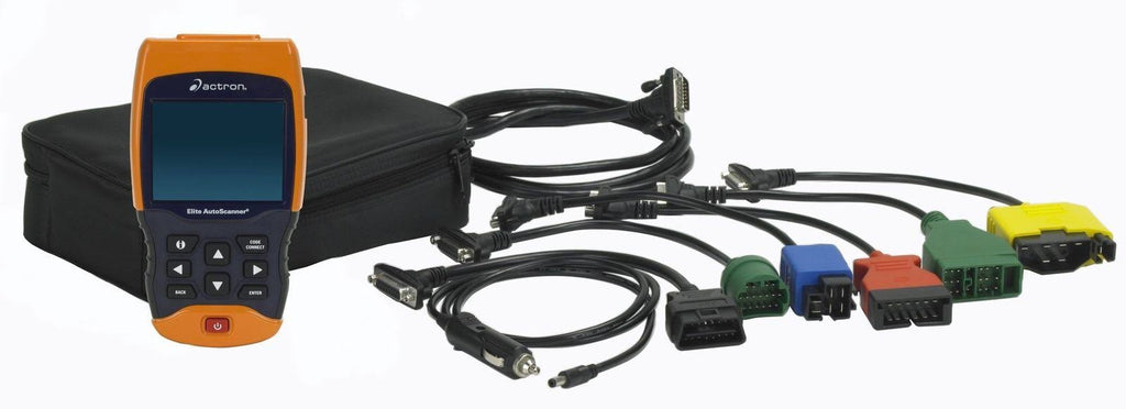 Trilingual OBD I/OBD II Autoscanner Pro Kit with Color Screen Q82036