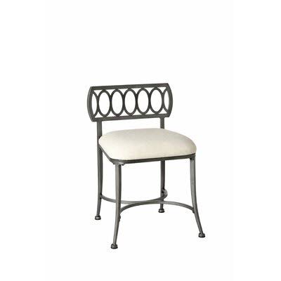 Pewter Vanity Stool D8642