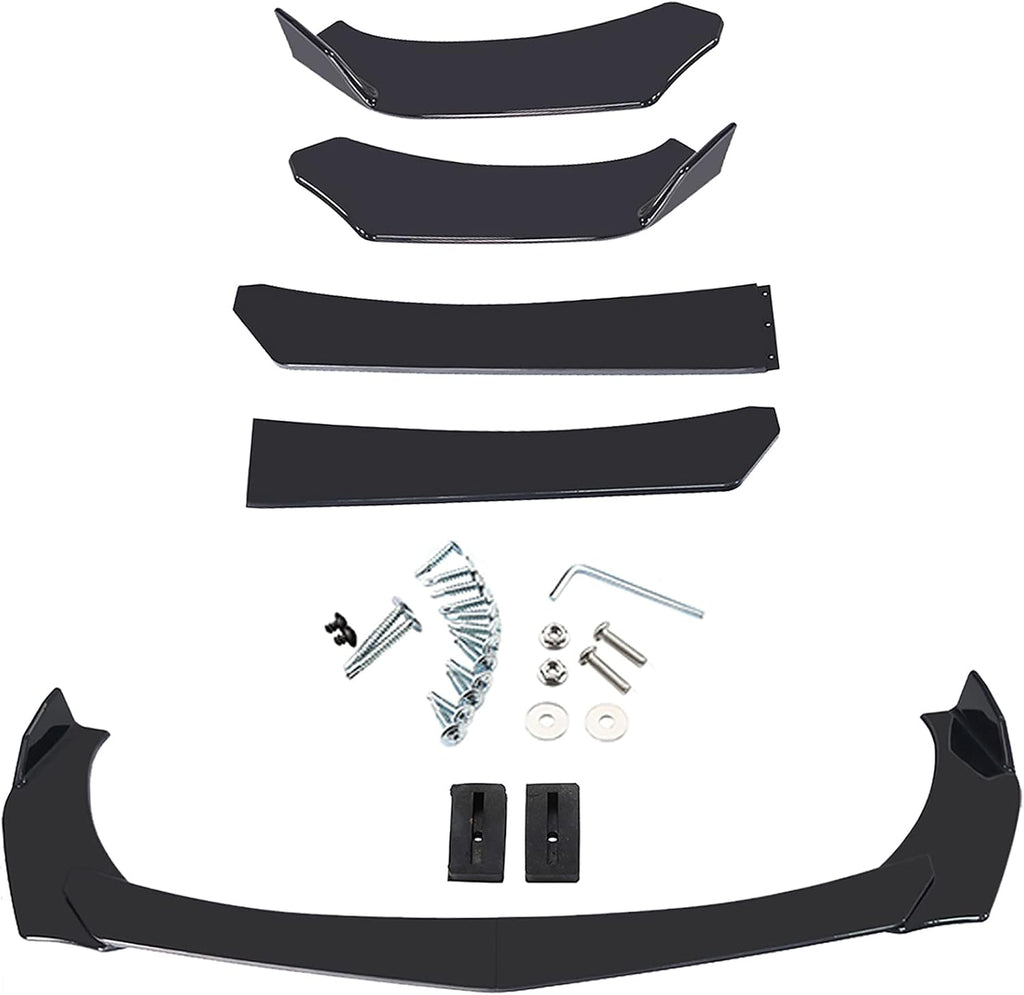 Universal Front Bumper Lip Chin Spoiler PP Pack of 2 I588