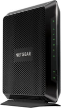 Black Cable Modem WiFi Router Combo X56831