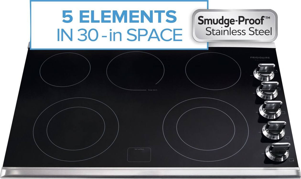 30x22 Stainless Steel Electric Cooktop X71930