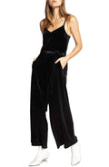 Black Velvet Jumpsuit U995076