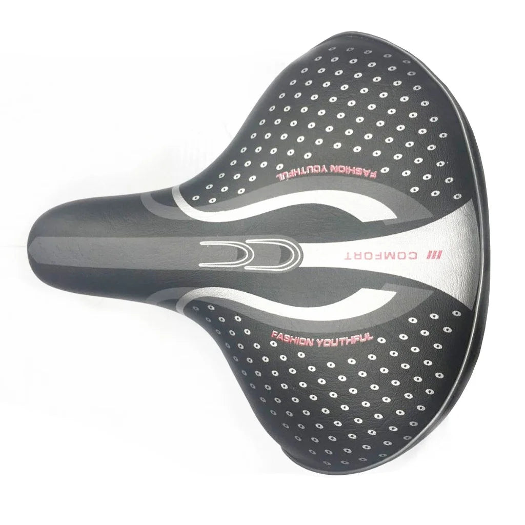 Black Gel Bike Saddle Seat A566313