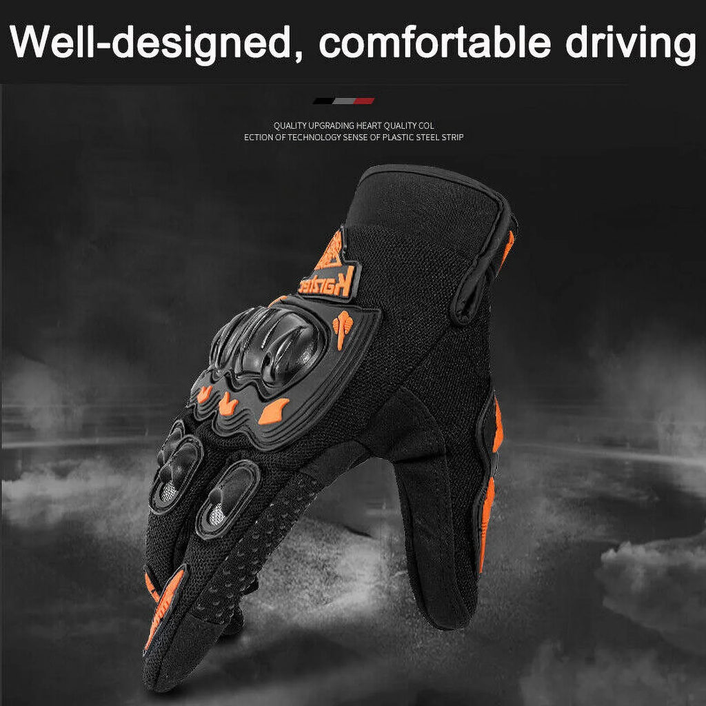 Motorcycle Gloves Full Finger Touchscreen Motorbike Riding Gloves R4261