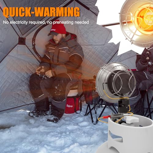 15000BTU Propane Heater with 3 Heating Modes W782