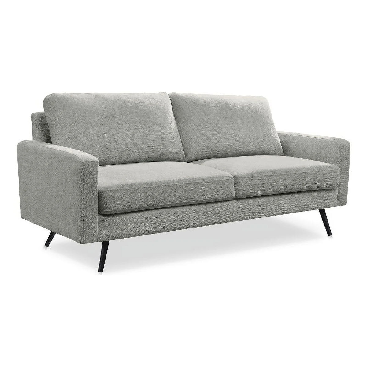 Gray Upholstered Fabric Sofa Q272267
