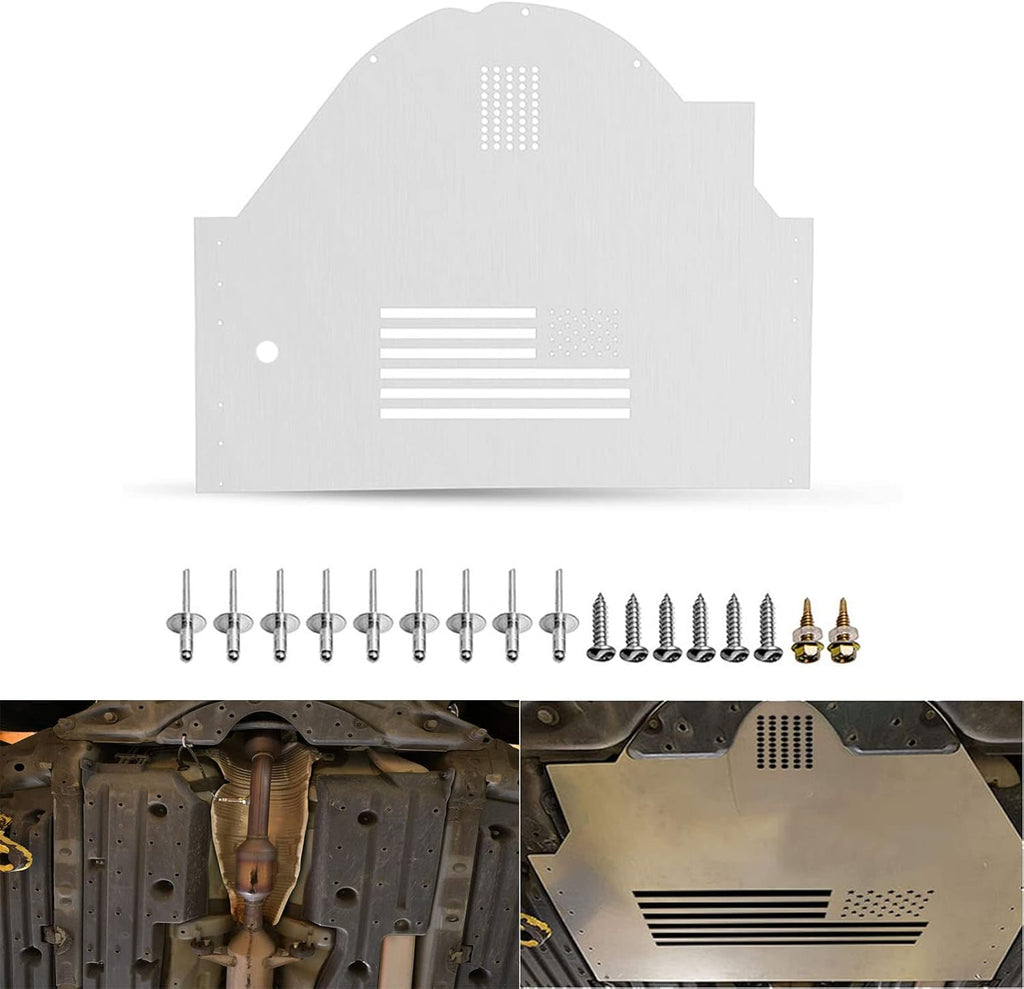 Aluminum Anti Theft Catalytic Converter Protection Shield for Toyota Prius 2004-2009 R842