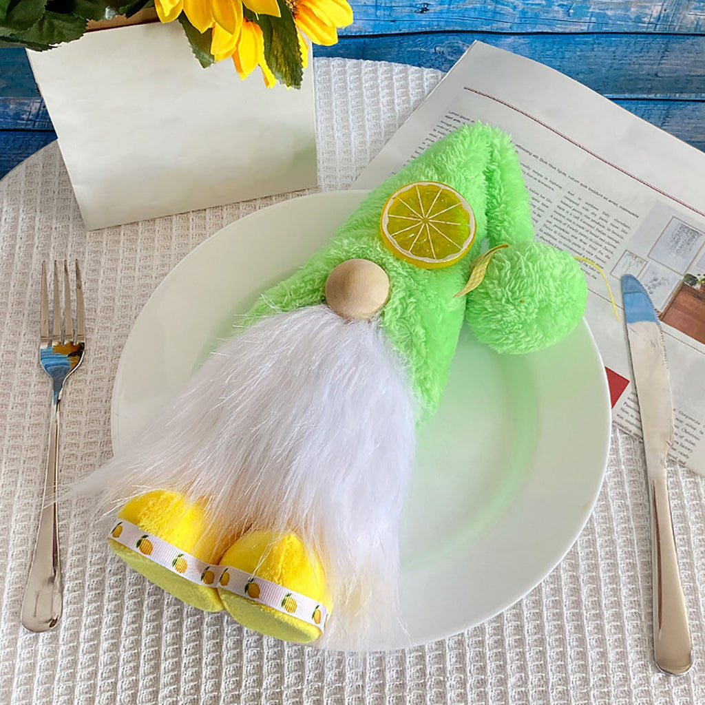 Summer Lemon Doll Plush Dwarf Doll D60646