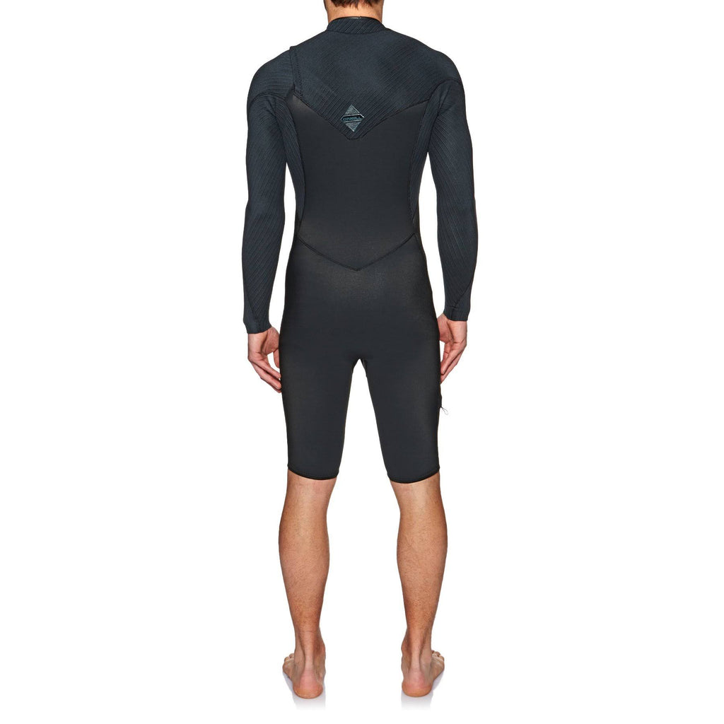 Black Chestzip Wetsuit Q112