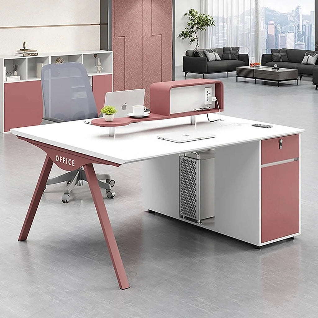 Wooden Executive Desk with Drawers C881049