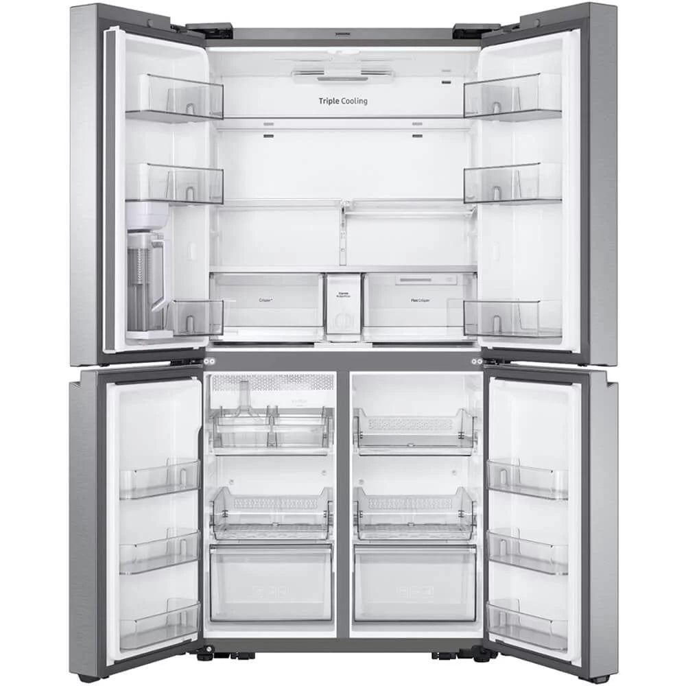 Black Stainless Steel French Door Freestanding Refrigerator X3353