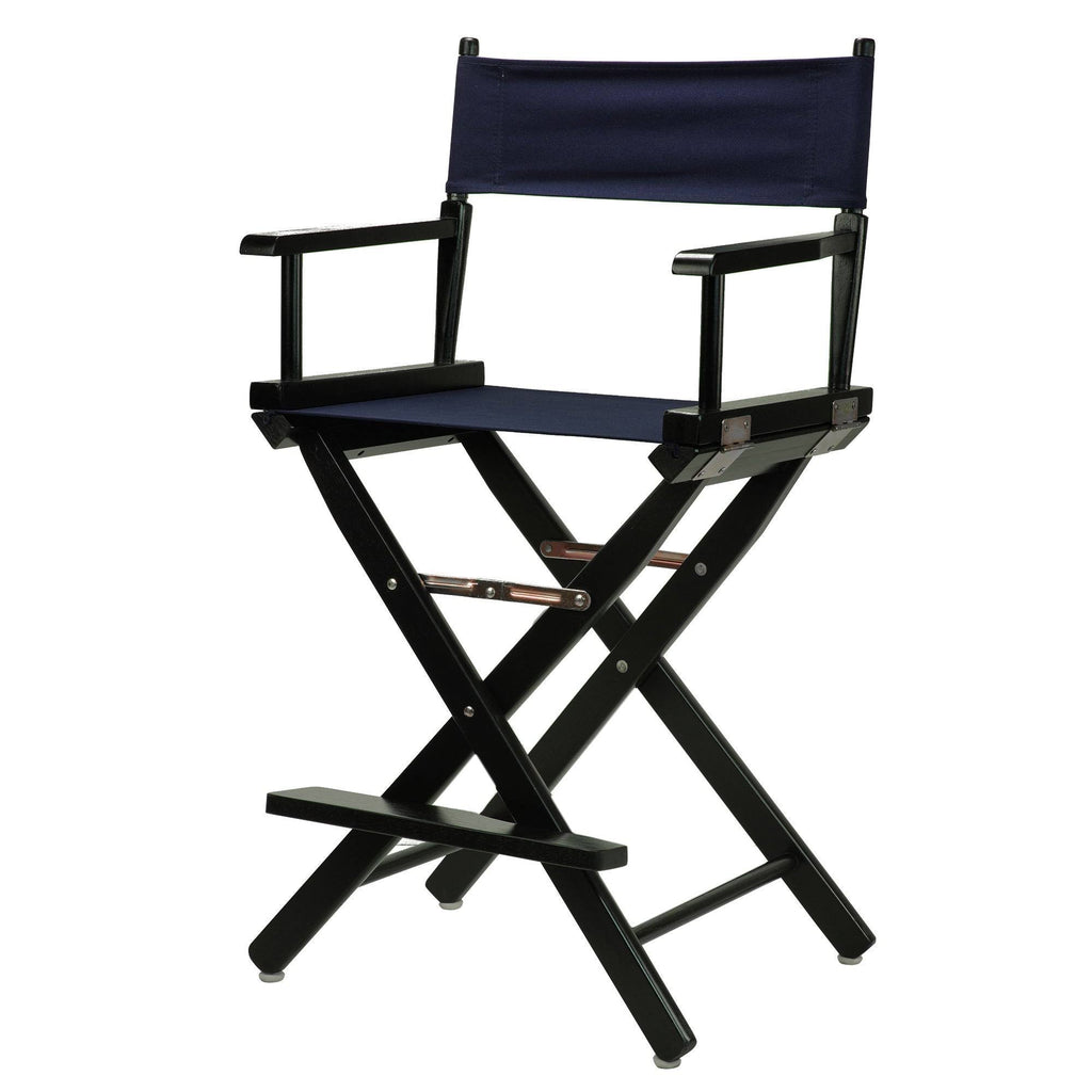 Black Frame Pink Canvas Director's Chair X2616
