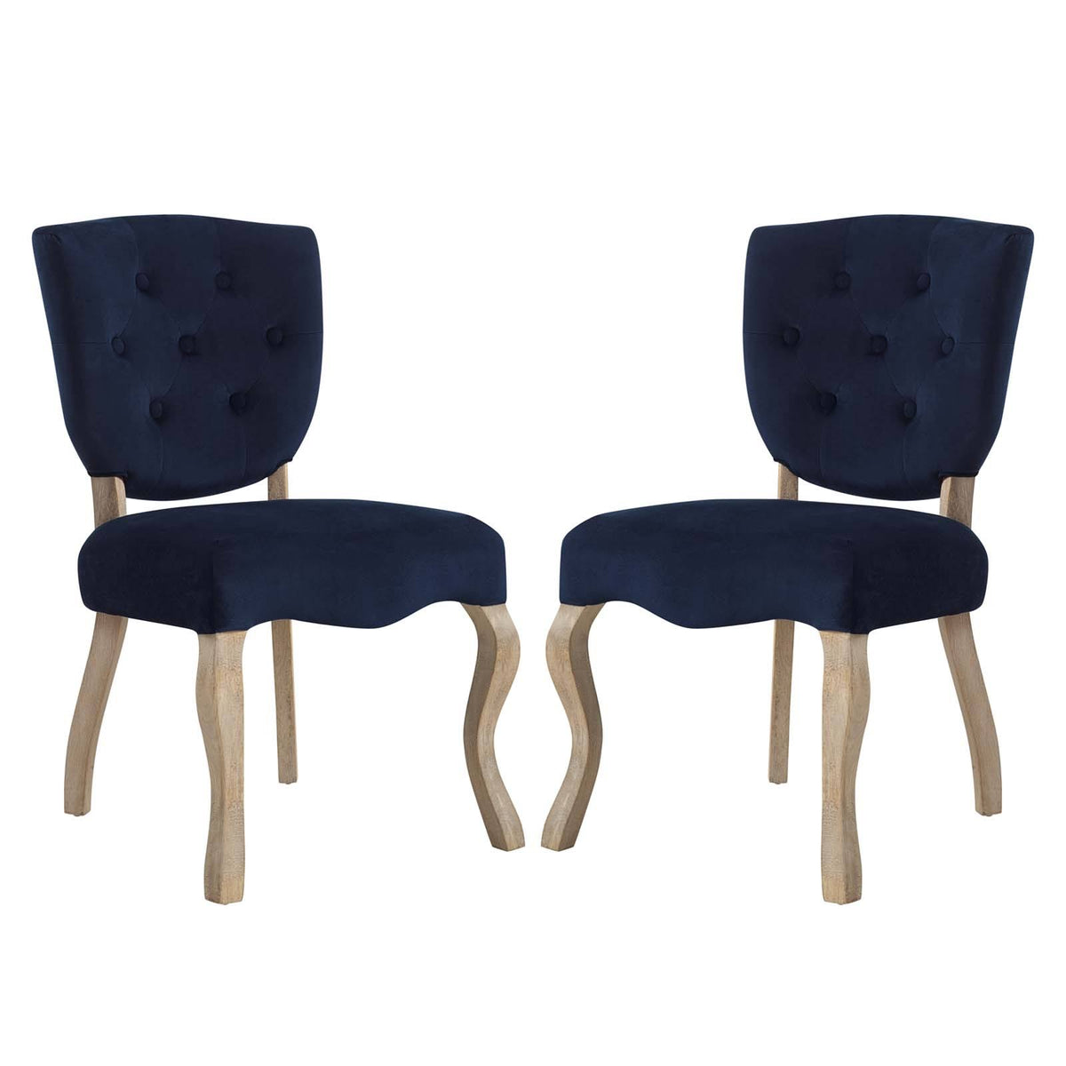 Midnight Blue Dining Side Chair Set of 2 G84807