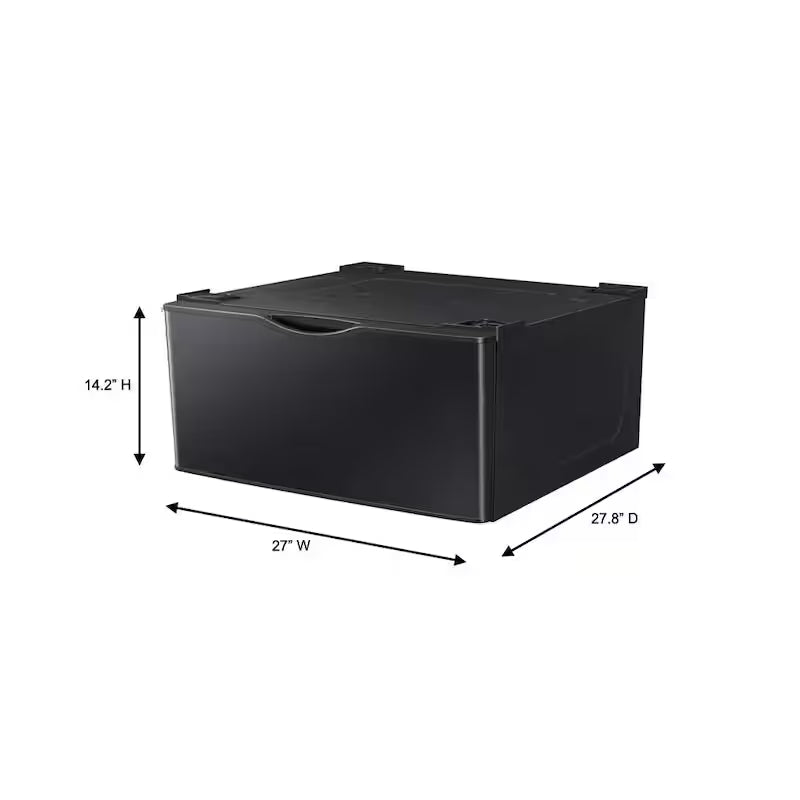 27 in. Laundry Pedestal with Storage Drawer B57646