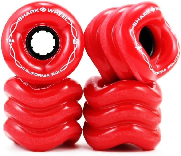 60 mm 78a Skateboard Cruising Wheels Set of 4 P659898