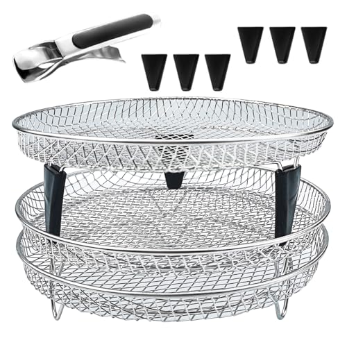 Stainless Steel Stackable Air Fryer Rack B47250