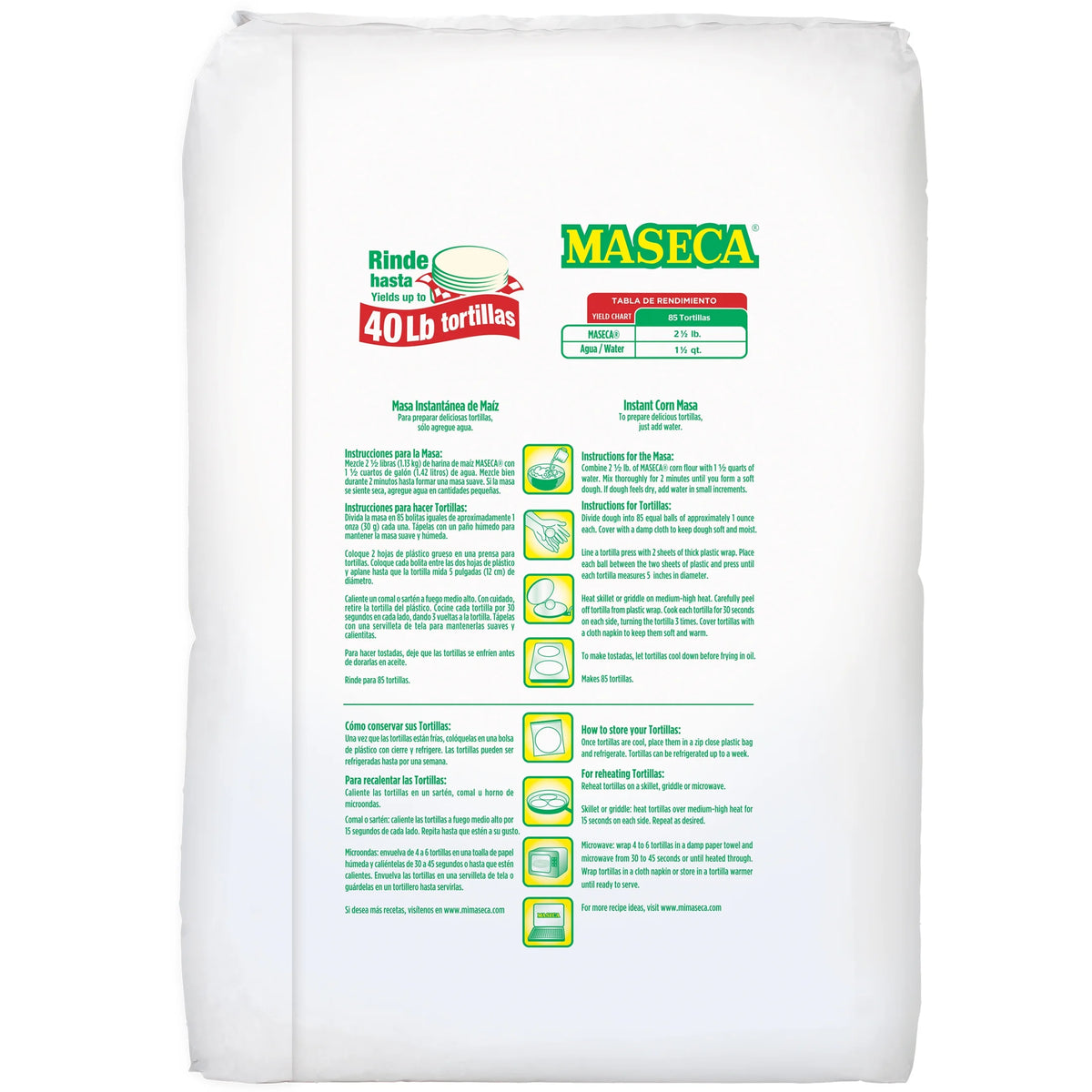 Gluten Free Instant Corn Masa Flour, 352 oz Y557